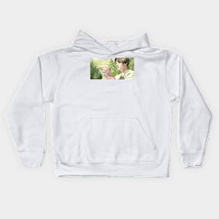 Jungkook Conch Shell Painting Kids Hoodie